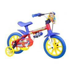 Bicicleta Infantil Aro 12 Fireman Vermelho Nathor, 12", Vermelho, 12"