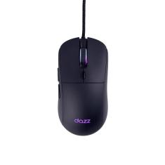 Mouse Gamer DAZZ GMO3000, RGB. 12800 DPI Instant-A825C, 6 Botões, 1000HZ, Preto - 62000181-Unissex