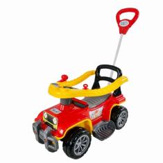 Carrinho de passeio E andador jip jip bombeiro - maral