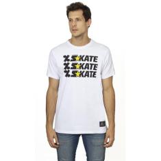 Camiseta Starter Estampada Collab Cemporcento Skate Branca