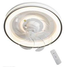 Ventilador de Teto Satellite A-FAN102 - com Luminaria - 220V - Branco,