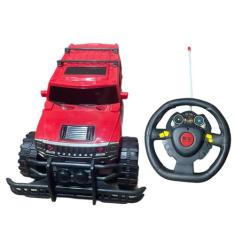 Brinquedo Carrinho Controle Remoto Hummer Vermelho - Tesla Store
