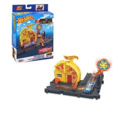 Pista Hot Wheels City Lugares Favoritos c/ Carrinho Mattel, Pizzaria
