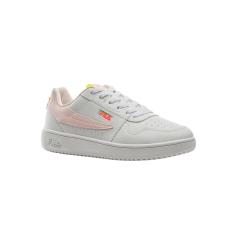 Tenis Fila Acd Classic Feminino,Branco/Rosa Claro/Salmão,39