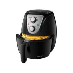 Fritadeira Air Fryer Mondial AF-36-BI - 3,6 Litros, Preto/Inox, Preto 