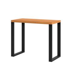 Mesa de Escritório Anah Freijó e Preta 90 cm
