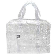 Bolsa PVC Transparente com Zíper - Academia Praia Maquiagem