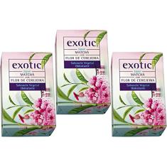 3 Sabonetes Vegetal Hidratante Japan Exotic 170g Davene