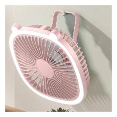 Mini Ventilador LED Portátil Recarregável USB 3 Velocidades 048 - NEHC