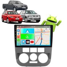 Kit Multimídia Android 9" CarPlay Gol Saveiro Volkswagen G4 2005-2008 