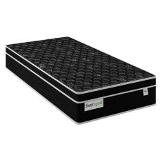 Colchão Solteiro Molas Smart Sonata Black Euro Pillow (88x188x26) - Plumatex