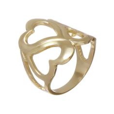 Anel Amor infinito Folheado - Cod 721 F - Carlitos Joias, 26