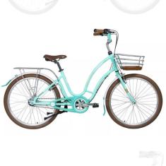 Bicicleta Aro 26 Nathor Antonella Vintage Para Passeio Acqua, Pérola
