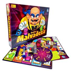 Jogo De Tabuleiro Senhor Malvadeza - Pais E Filhos