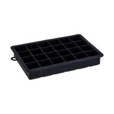 Forma de Gelo 24 Cubos 20 x 13 x 3cm em Silicone Preto - WECK