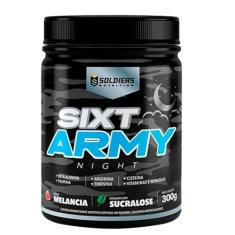 Pré-Treino Sixt Army Nigth 300g - Soldiers Nutrition (300g, Melancia)