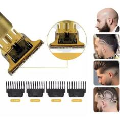 Cortador de Barba Dragão Dourado para Looks Sofisticados - KING, Bivol