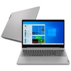 Notebook Lenovo Core i5-10210U 8GB 256GB SSD Placa de Vídeo 2GB Tela 15.6” Windows 10 Ideapad 3i 82BS0001BR