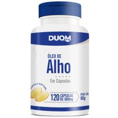 Óleo De Alho 500Mg 120 Cápsulas Softgel – Duom