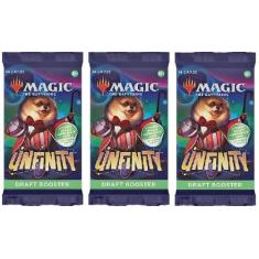 3 Packs MTG Draft Booster Pack Lot MTG Unfinity