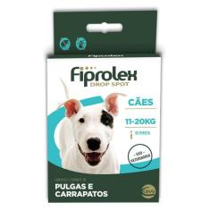 Antipulgas e Carrapatos Ceva Fiprolex Drop Spot de 1,34 mL para Cães d