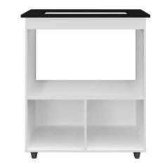 Balcão Para Cooktop Elisa 2 Portas Branco - Moblis