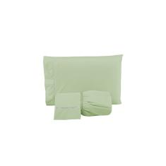 Jogo de Lençol Simples Ponto Palito Queen 3 Pçs