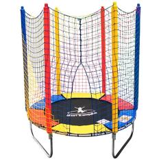 Cama Elástica Kids Redonda Premium 1.40m Henri Trampolim