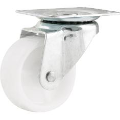 Vonder, Rodízio Giratório 2", De Nylon, Branco.