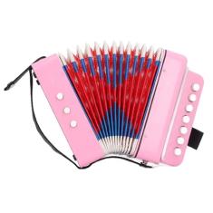 Acordeão de Botão, Controle de 7 Teclas, Acordeão Infantil, 2 Baixos, Musical Educacional para Crianças, Instrumentos de Acordeão, Brinquedo de Acordeão de Botão para Crianças,