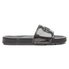 Chinelo Feminino Drifter Basic Preto Prata Fila 51A017X-6418