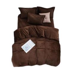 Jogo De Cama Casal Queen Sued 7 Pç Edredom De 260X260Cm - Espaço Casa 