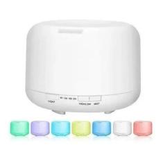 Umidificador De Ar Ultrassônico Aromatizador Abajur Rgb 300M - Alinee