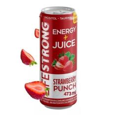 Life Strong Energy + Juice (473ml) Strawberry Punch