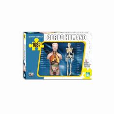 Quebra-cabeça Corpo Humano Para Crianças 108 Peças Nig
