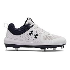 Under Armour Chuteira feminina UA Glyde ST Softball 35 branca, Branco, 34