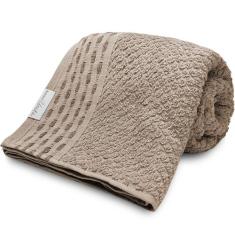 Toalha de Banho Karsten Chardon 100% Algodão - Barra em Anarruga Gross