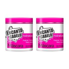 Mascara Maxihair 500G Encanto Cabelo - Kit Com 2Un