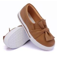 Tênis Slip On Feminino Casual Confortável Bonito Calce Fácil Sola Reta Escolar Universitário Top-Feminino