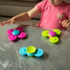 Whirly Squigz - Fat Brain Toys - Brinquedo Educativo - Brinquedo Sensorial