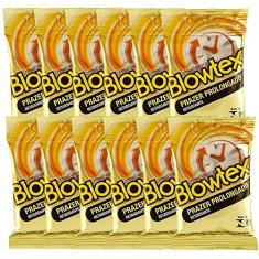 Kit C/ 12 Pacts Preservativo Blowtex Retardante c/ 3 Un Cada