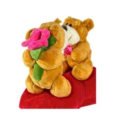 Casal Pelúcia Urso Bichinhos Apaixonado - TUKA TOYS