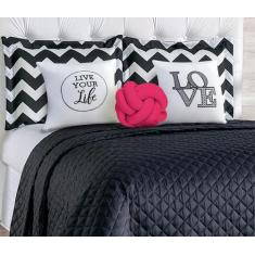 Cobre Leito Isabela Casal 08 Peças Pink - Amore enxovais