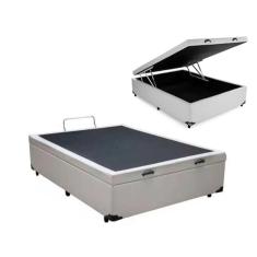 Cama Box com Baú Casal Universal - 188 x 138cm