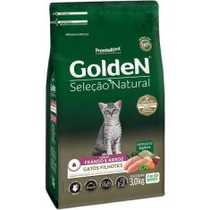 Ração Seca PremieR Pet Golden Seleção Natural para Gatos Filhotes - 3 Kg