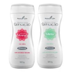 Sabonete Íntimo Sensação: 1 Morango + 1 Menta - Natu Life