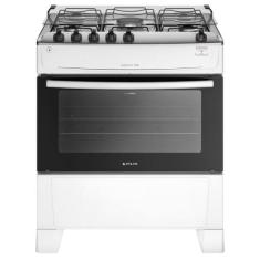 Fogão Atlas Mônaco Top 5Q Bocas - Branco  Pratikza