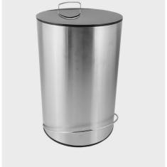 Lixeira Aço Inox com Pedal 5 Litros 20x30
