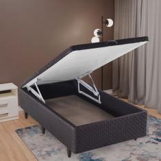 Base Box Baú Solteiro 88x188x35cm Merida