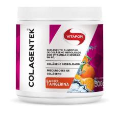 Colagentek Tangerina 300G - Vitafor, Colágeno, Vitamina, 300g, 300g, 2